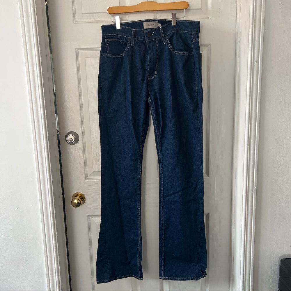 NWT dark wash kick flare Jeans